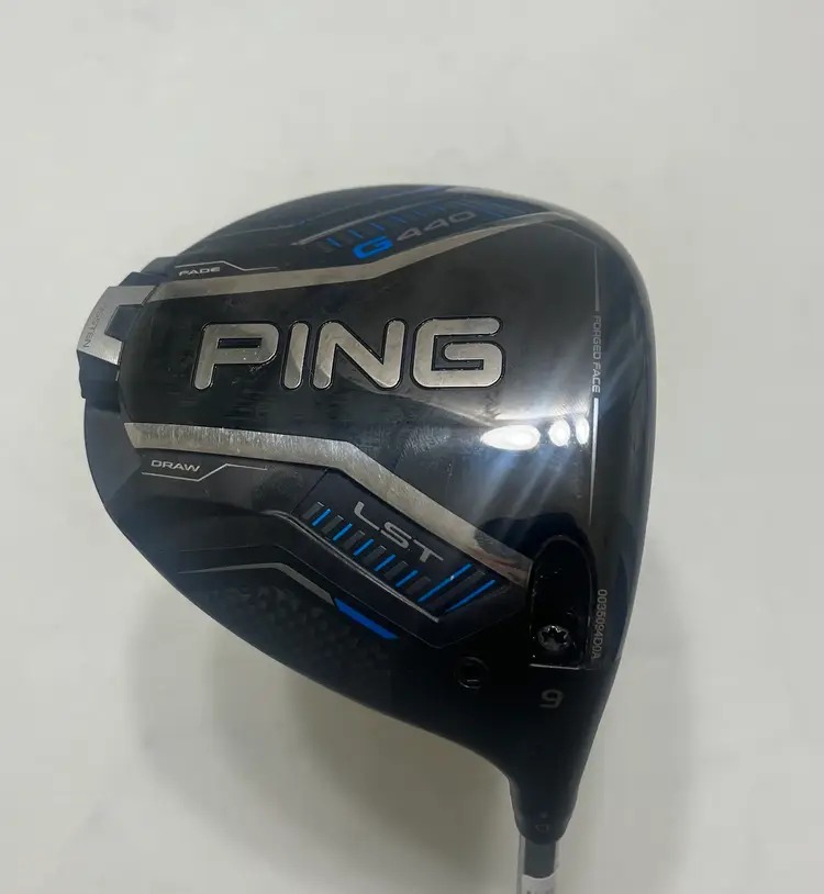 PING G440 LST Driver 9* RH Chrome Tour 2.0 65g Stiff Shaft Jumbomax Grip
