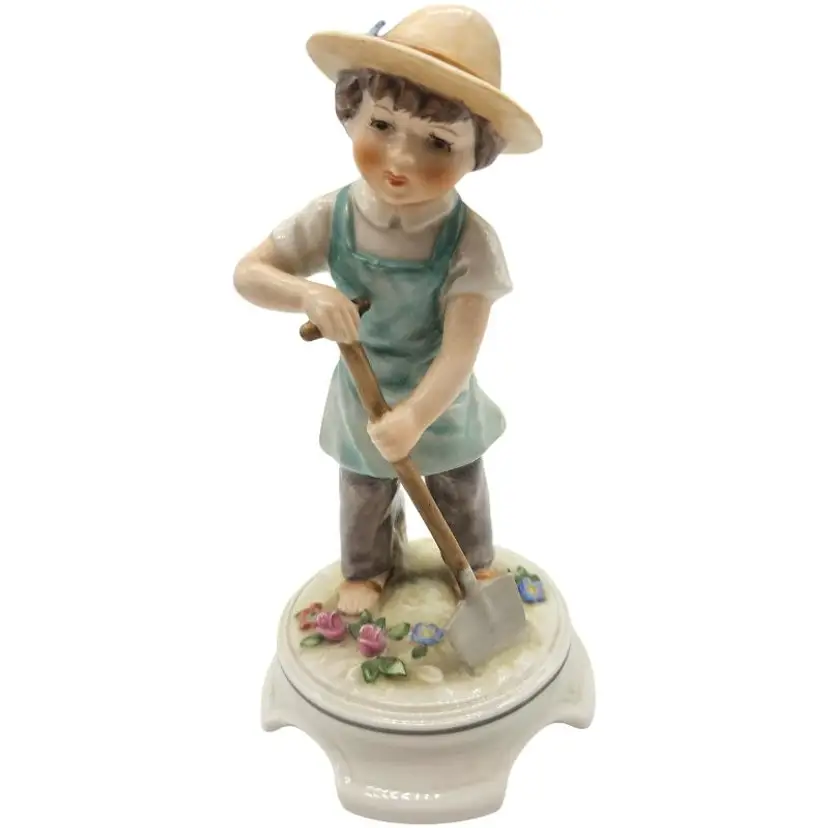 Vintage Goebel Figurine The Flower Farmer