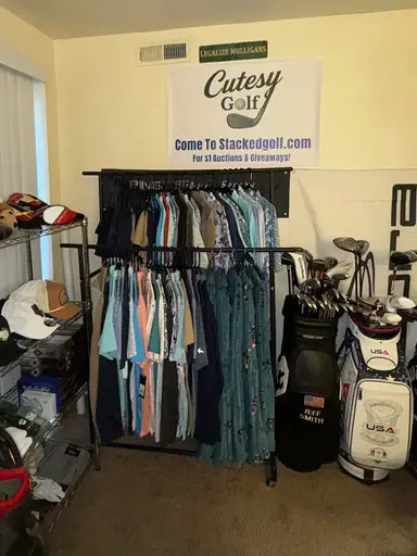 Huge Show $1 Auctions W/ Tons Of Golf Clubs, Accessories, Apparel & More!!