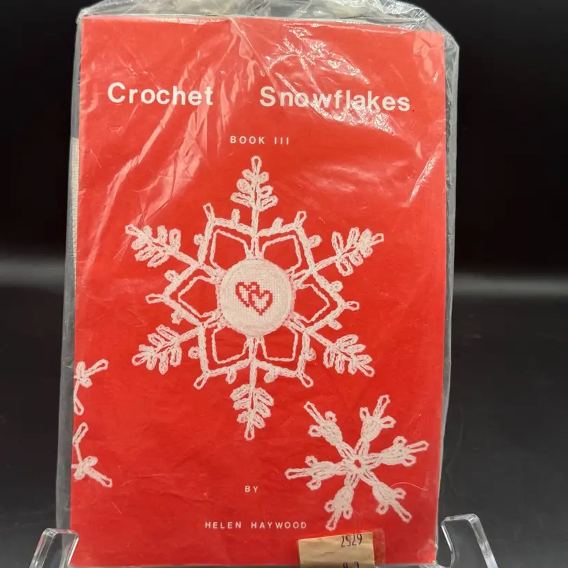 “Crochet Snowflakes” Book 3 By Helen Haywood Yarn Included
