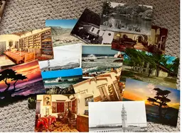 Vintage Antique POSTCARD Lot 14 1970's,