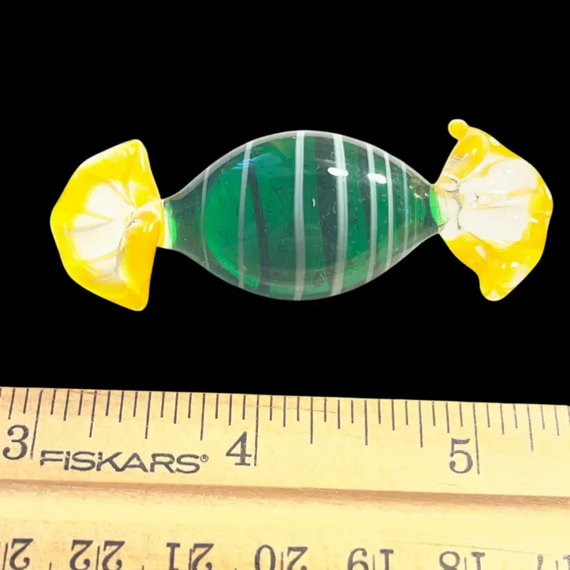 Vintage Unknown Artist Handblown Glass Candy Under 3β