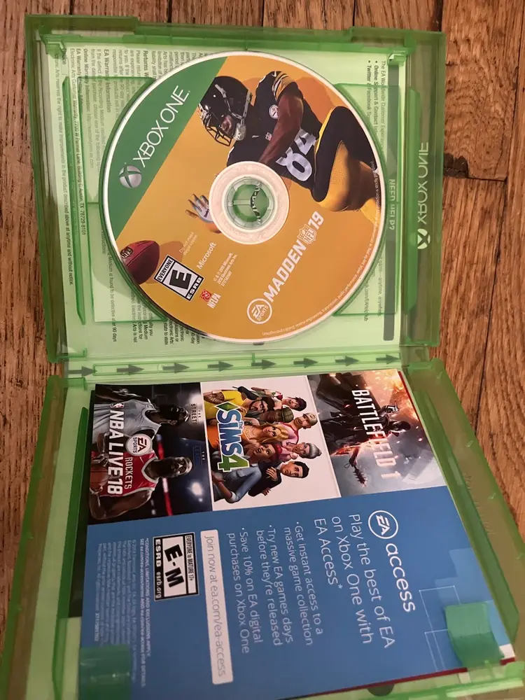 Xbox One Madden 19 Complete Game