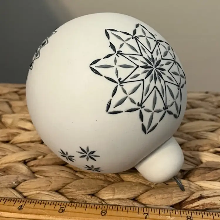 Stunning Large Pottery Ornament From Mexico