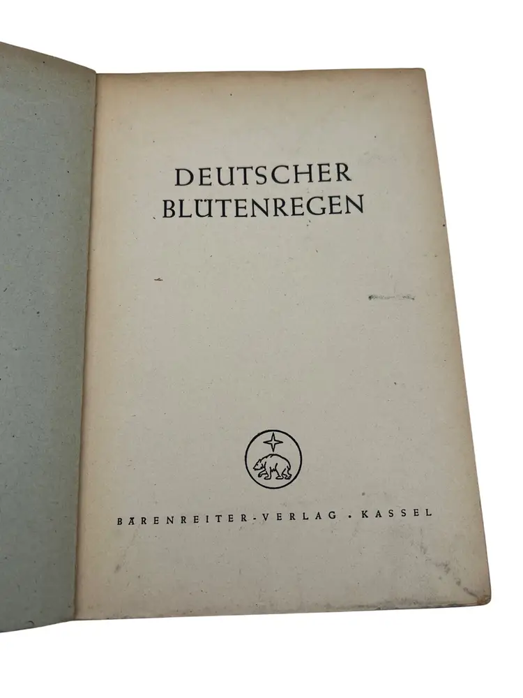 1946 OMGUS German School Readers Set: Deutscher Blütenregen I/II & Erntesegen I