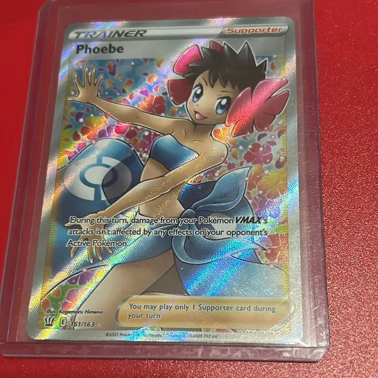Phoebe 161/163 Battle Styles Sword & Shield Full Art Ultra Rare Card NM