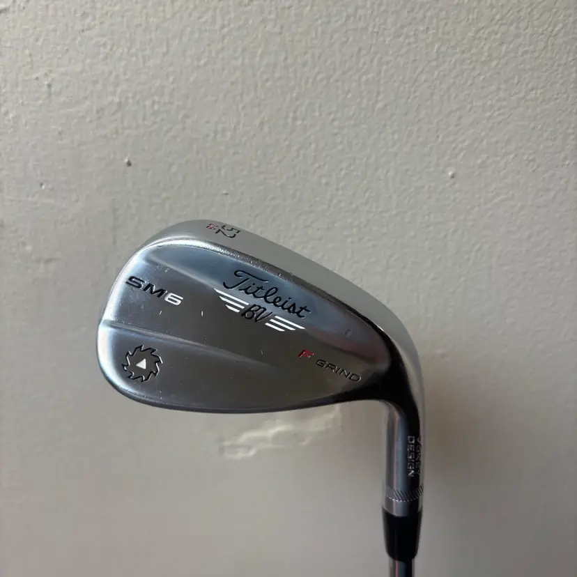 Titleist Vokey Design SM6 52*/08* F Grind Steel BV Wedge Flex