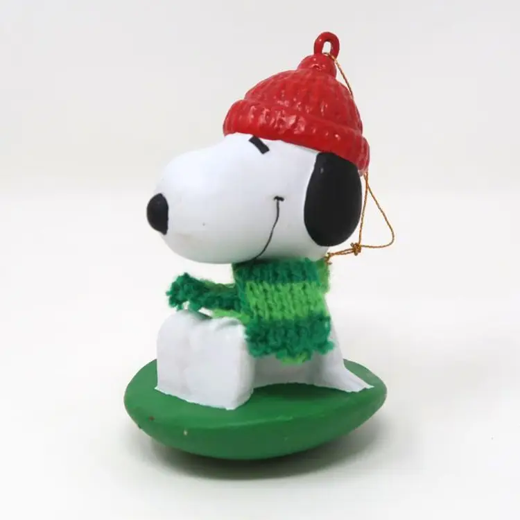 Snoopy Winter Sledding Ornament - Peanuts Holiday Decor