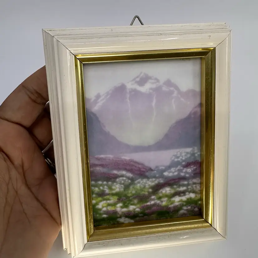 Vintage Norwegian Porsgrund Porcelain Art Tile Design by Jan Harr