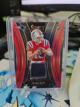 2024 Drake Maye Select Rookie Relic Prizm