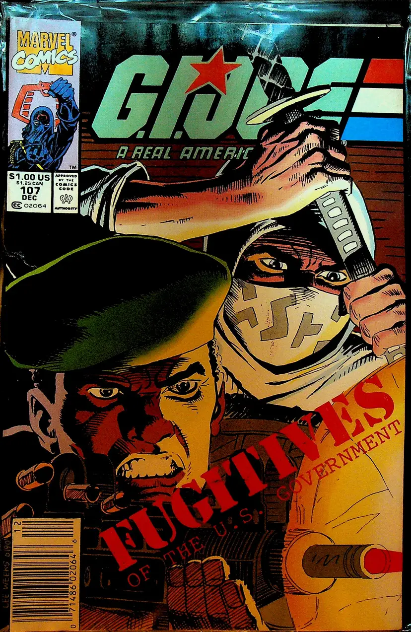 GI Joe 107 Marvel Comics