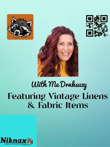 🍹🍹Vintage Linens & All The Fabric Things!