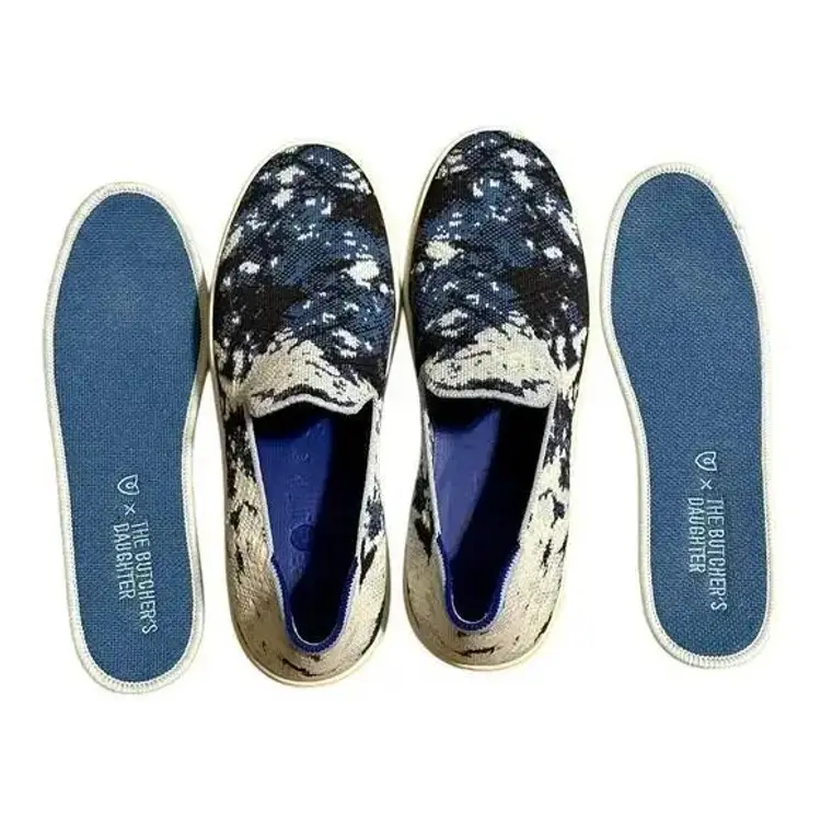 Rothy's x The Butcher's Daughter Indigo Shibori Sneakers - Size 9