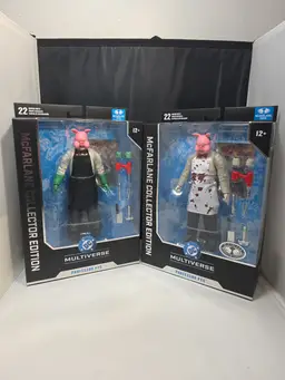 McFarlane DC Multiverse Professor Pyg Platinum & Common Lot Of 2 (AB)
