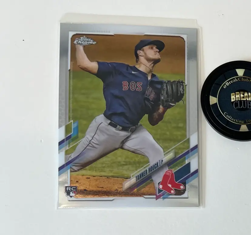 Tanner Houck RC Topps Chrome Boston Red Sox