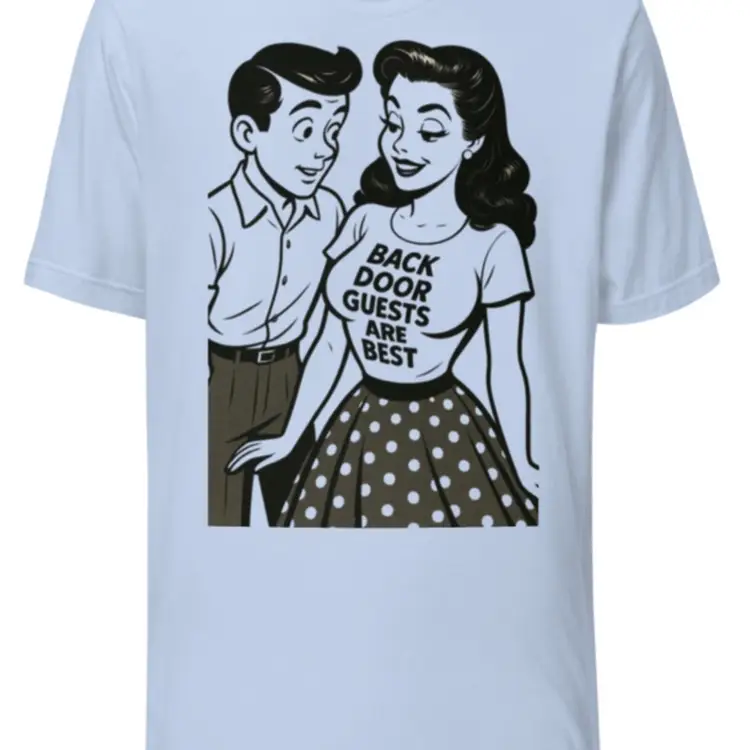 #01 - Back Door Guests Are Best Shirt - Pick Your Size!