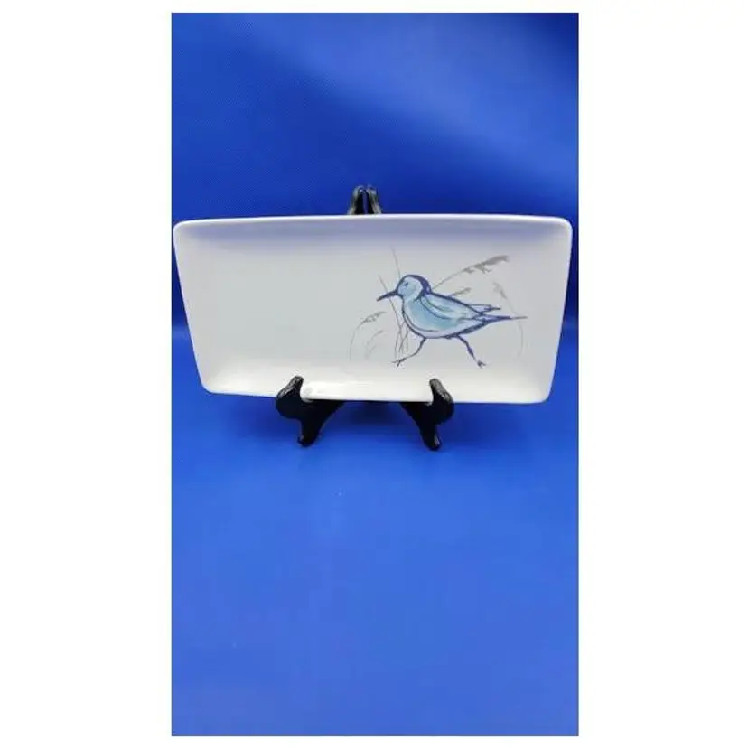 BLUE BIRD PLATTER