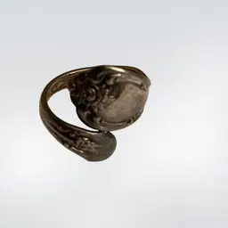 Handmade Silverplate Spoon Ring