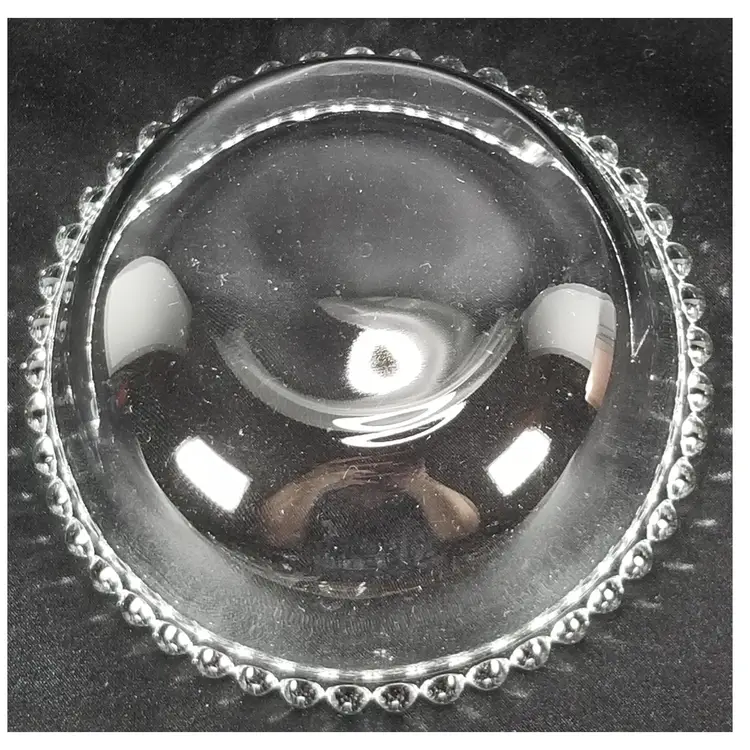 Vintage Imperial Glass Candlewick Fruit Bowl