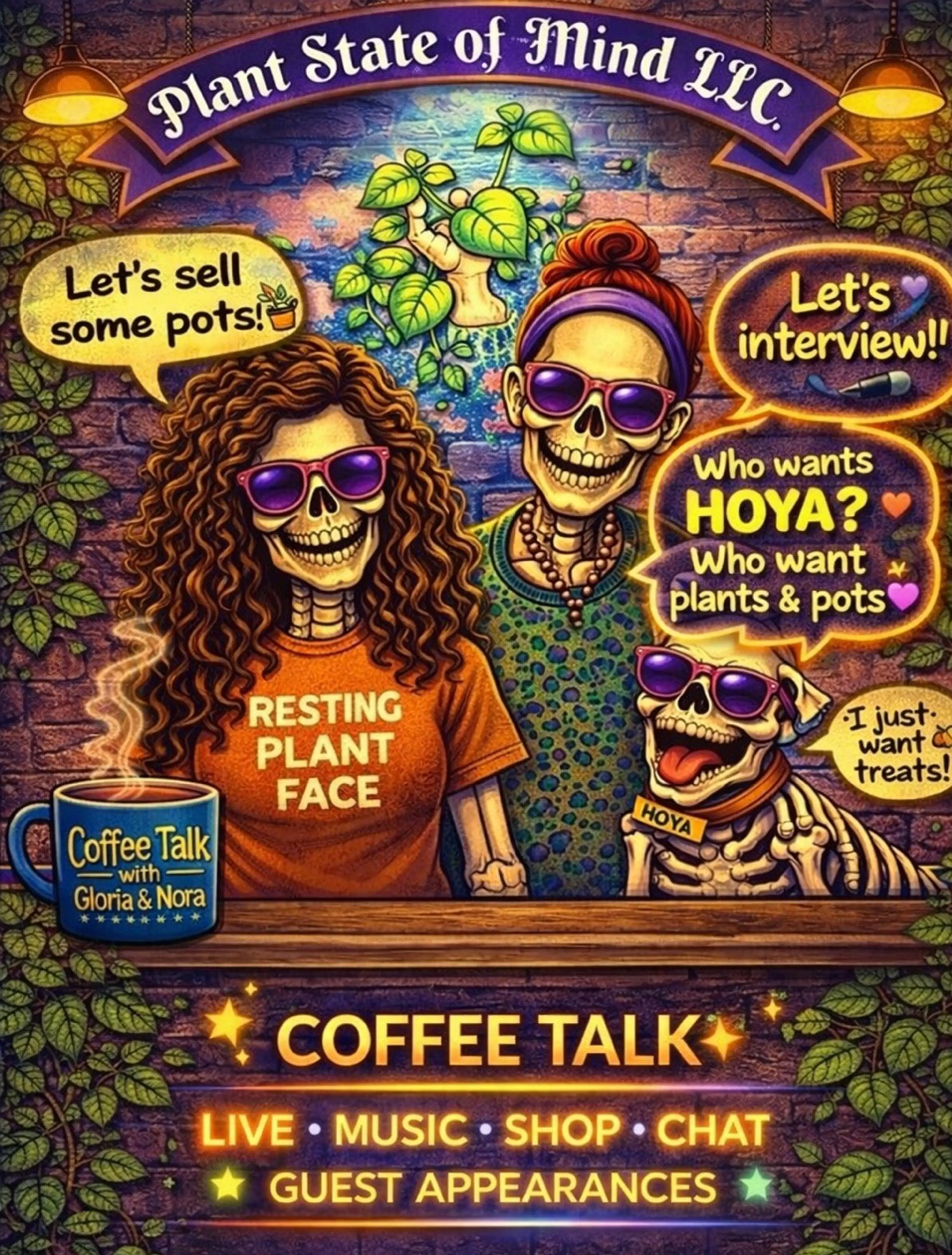 HOYAS & COFFEE TALK W/MAYLIN