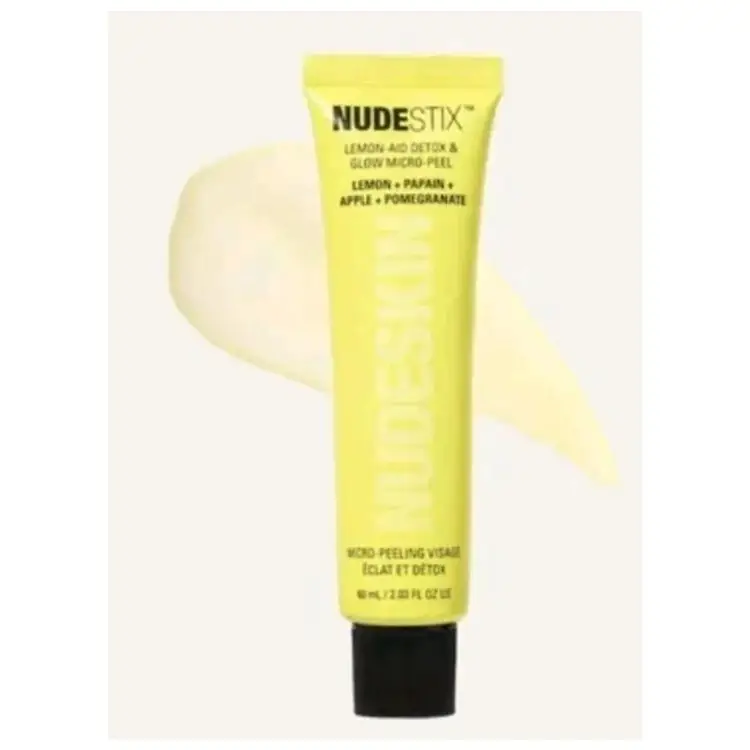 NUDESTIX NUDESKIN Lemon-Aid Detox & Glow Micro-Peel 60 mL / 2.03 Fl Oz New