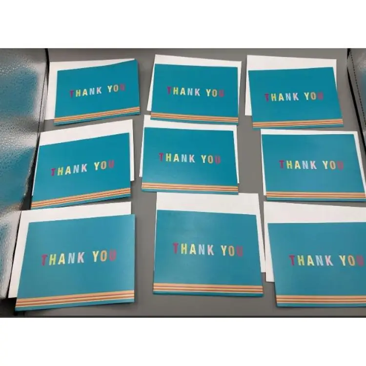 thank you cards 14 Pack With Envelopes