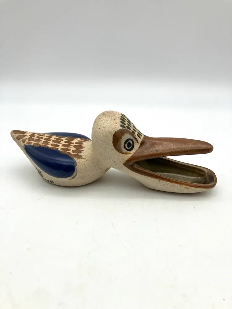 12 - Tonala Pelican Trinket Dish Ring Holder Ashtray Mexico