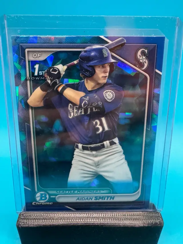 Aidan Smith 1st Bowman Sapphire Seattle Mariners