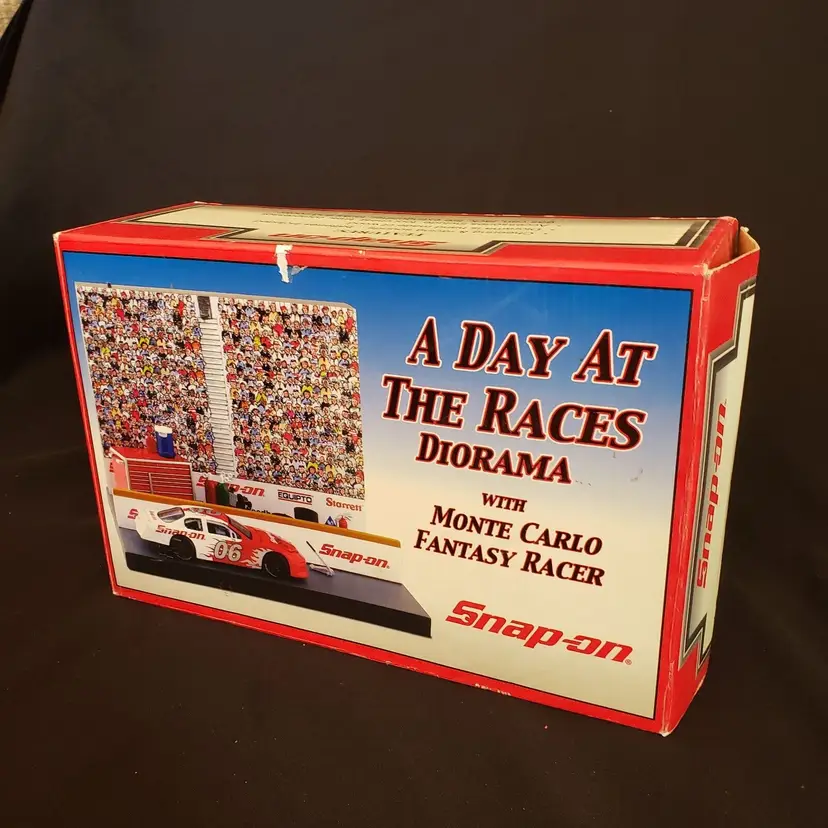 SNAP-ON A Day At The Races Diorama MONTE CARLO Fantasy Racer Car Model in box 
