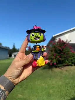 🎃Vintage Witch Bobble Head Figure🎃