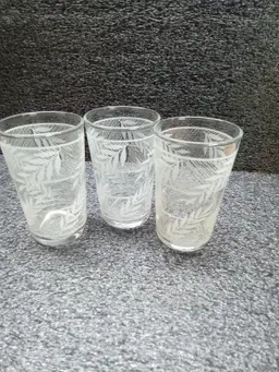 Vintage Juice Glasses