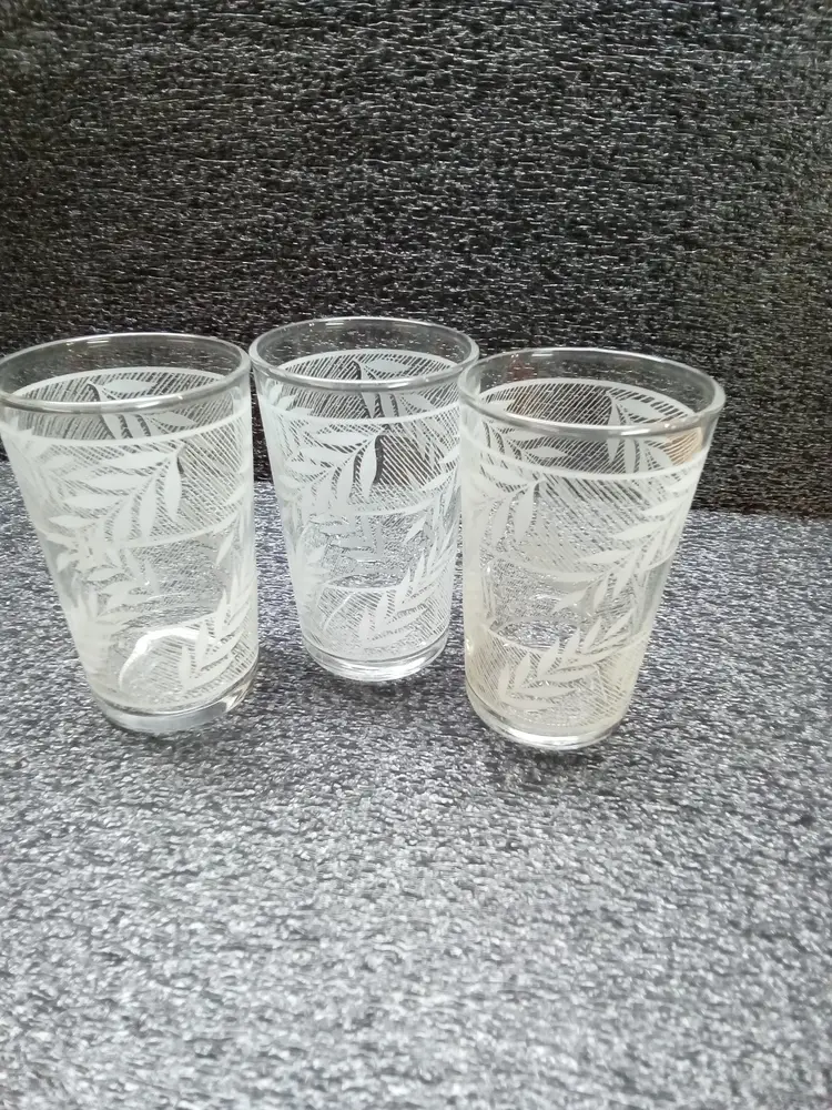 Vintage Juice Glasses