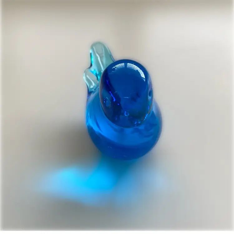 Small Bluebird of Happiness Signed