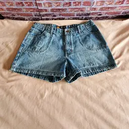 Vintage 90s Route 66 PINK STITCHED Low Rise Shorts-SIZE 12