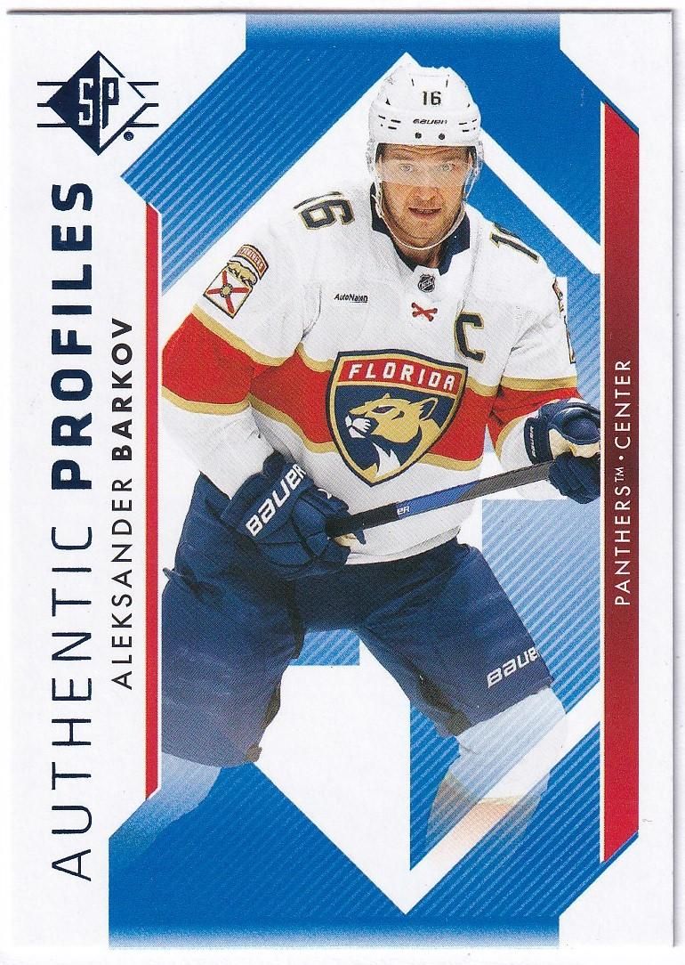2023-24 SP Authentic Profiles Blue #AP14 Aleksander Barkov Florida