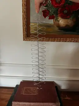 #2 Vintage Christmas Card Holder