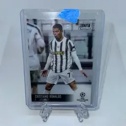Christiano Ronaldo 2021 Stadium Club Chrome  Juventus