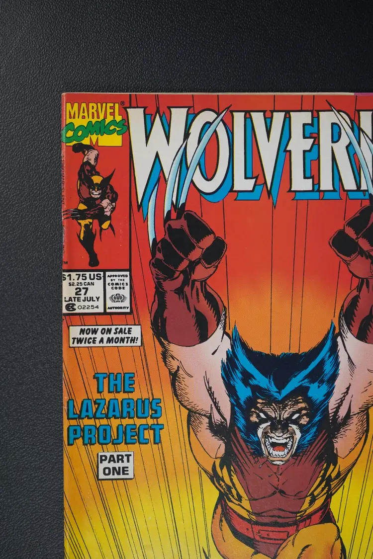 Wolverine #17 Classic John Byrne Cover Art Modern Age Marvel Comics 1989