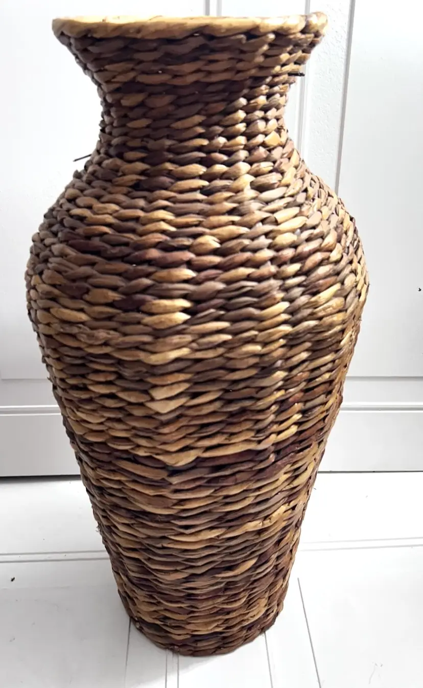 Tall Wicker Basket
