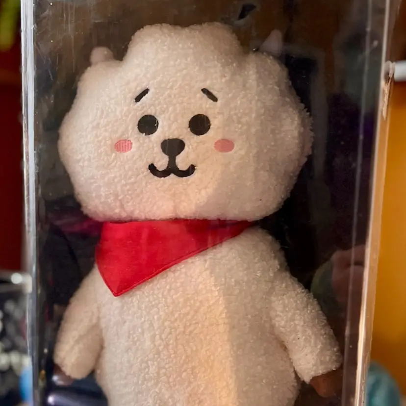 Official Kind Alpaca RJ Standing Plush BT21 In Original Box Like New VTG IOB 14” Jin Created