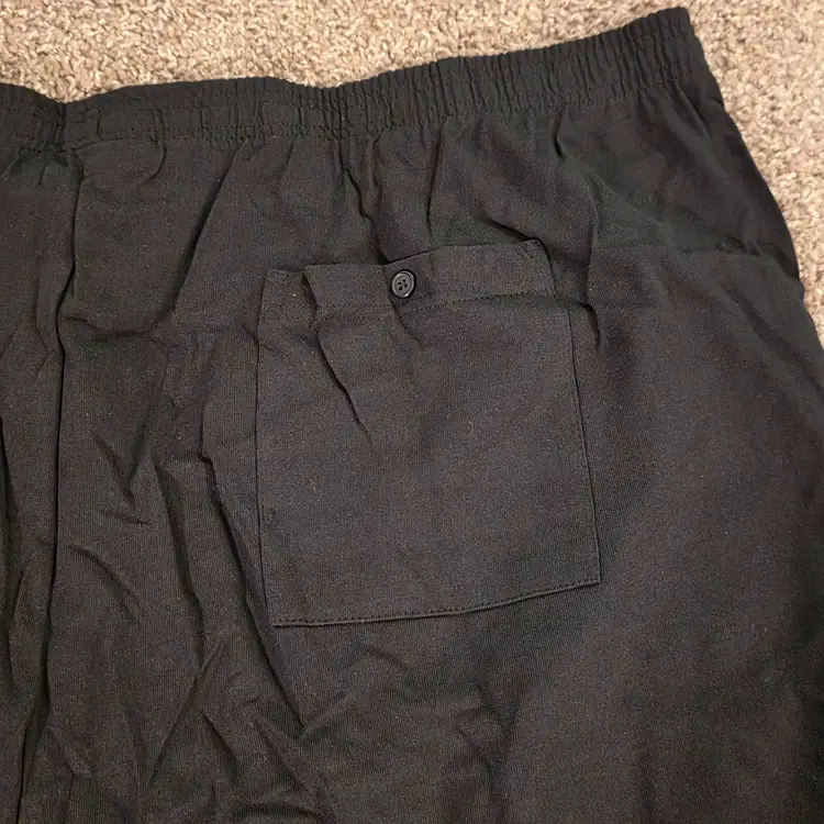Men's Big And Tall Basketball Shorts Black And White Kingsize Brand NWOT
