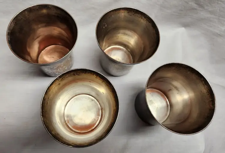 Silverplated "Mint Julep" Bar Cups