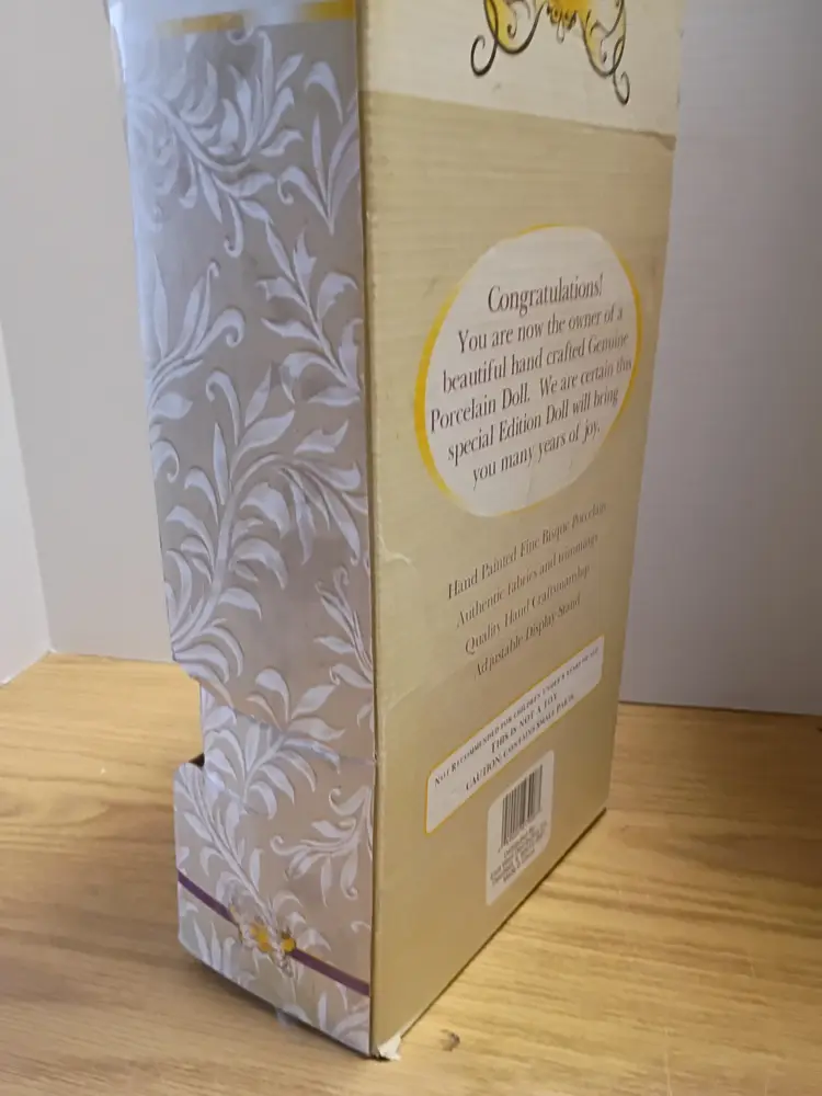 Genuine Fine Bisque Porcelain Collectible Doll