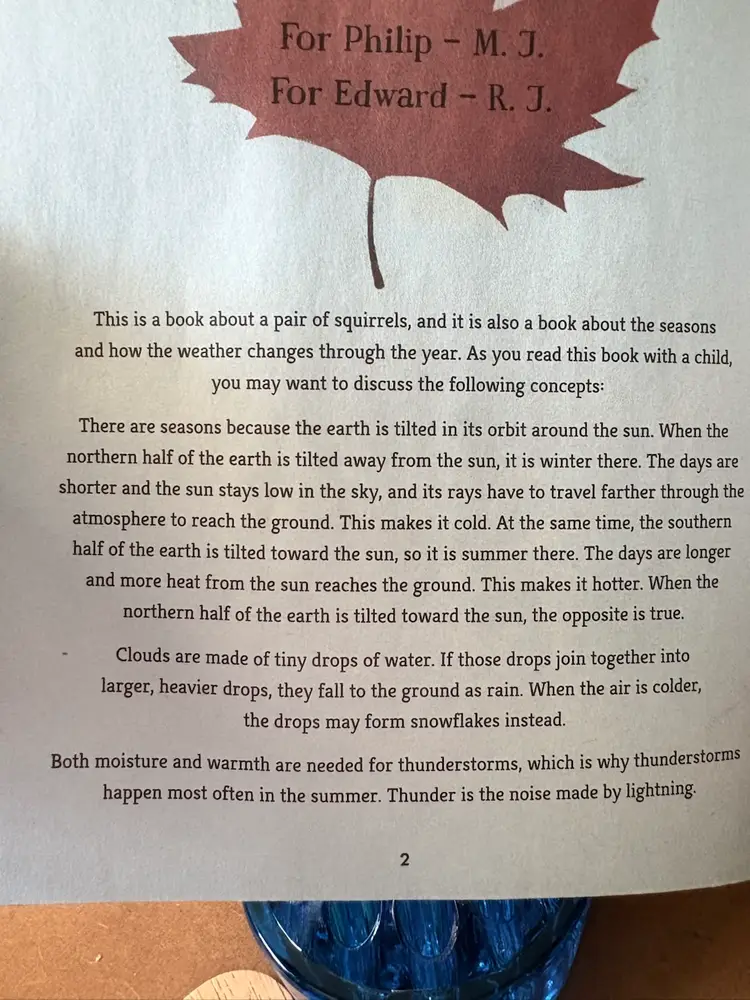 The Squirrel’s  Busy Year