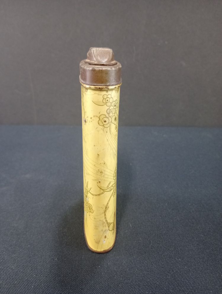 Art Deco Lavender Talcum Powder Tin By Langlois Inc 1930s