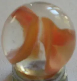 Vintage Marble King Hybrid Cat's Eye 5/8" Marble