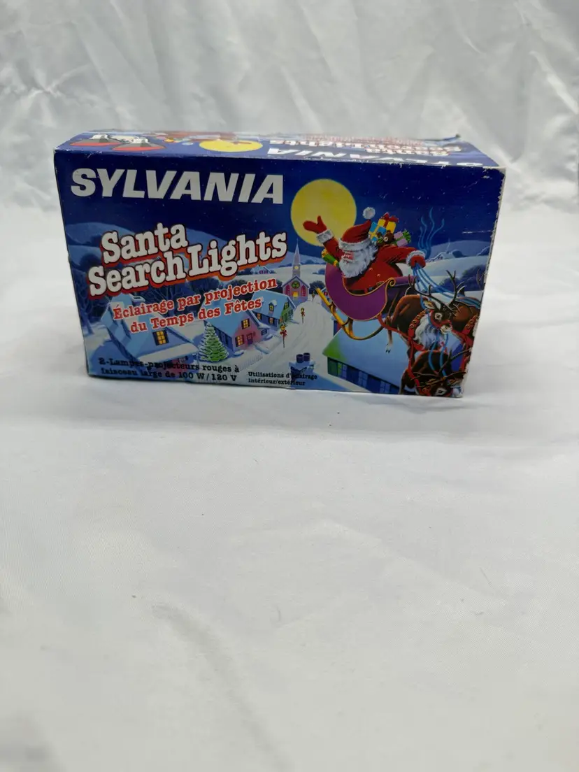 VTG New Old Stock Sylvania Santa Spot Light