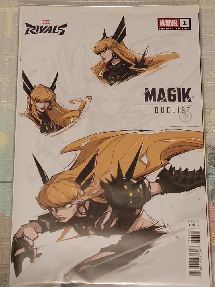 Marvel Comics Magik # 1 2024 NetEase Games Rivals Cover NM Video Game