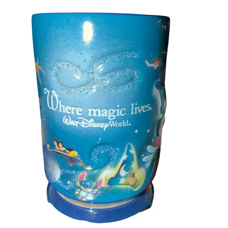 Disney  Theme parks Mug  Walt Disney World Mickey Mouse Large “ Where Magic Lives”