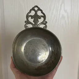 Vintage KMD Royal Holland Pewter Porringer Bowl Dish